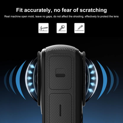 For Insta360 X4 PULUZ Rotation Optical Glass Lens Guard Protective Cover (Transparent) by PULUZ