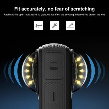 For Insta360 X4 PULUZ Rotation PC Lens Guard Protective Cover (Transparent) by PULUZ