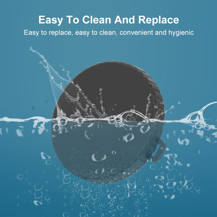 For DJI Osmo Action 5 Pro / 4 / 3 PULUZ Silicone Lens Cap (Black) by PULUZ