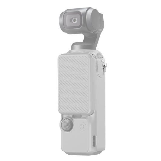 For DJI OSMO Pocket 3 PULUZ 2 in 1 Silicone Cover Case Set with Strap (Grey) by PULUZ
