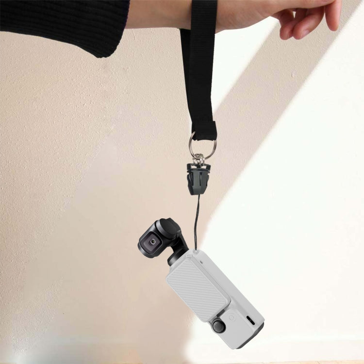 For DJI OSMO Pocket 3 PULUZ 2 in 1 Silicone Cover Case Set with Strap (Grey) by PULUZ