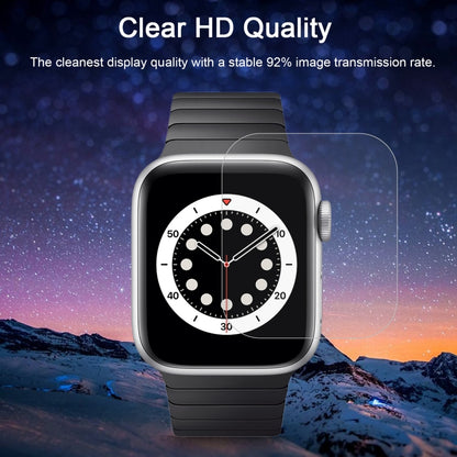 For Apple Watch Edition 42mm 42mm Dial Diameter 9H+ Surface Hardness 2.5D Explosion-proof Tempered Glass Film by bashfashion
