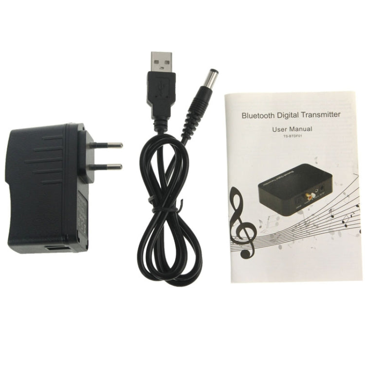 TS-BTDF01 Portable Bluetooth 2.1 Digital Optical Coaxial Audio Transmitter with 3.5mm Jack for Bluetooth Speaker Headset / MP3 / MP4 Player by bashfashion
