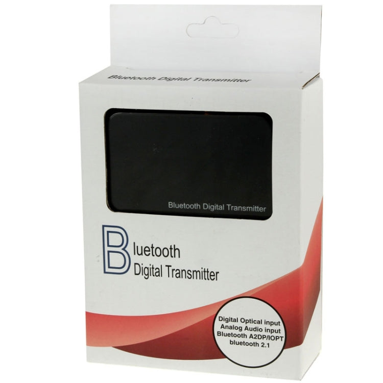 TS-BTDF01 Portable Bluetooth 2.1 Digital Optical Coaxial Audio Transmitter with 3.5mm Jack for Bluetooth Speaker Headset / MP3 / MP4 Player by bashfashion