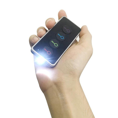 Smart Remote Wireless Key Finder with LED Flashlight, 1 RF Transmitter and 4 Receivers by bashfashion