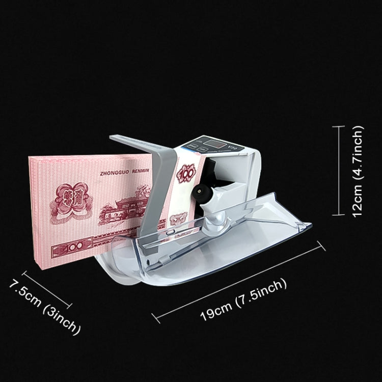 V30 Mini Portable Multi Paper Currency Counting Money Counter, US Plug by bashfashion