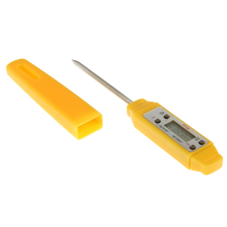 LCD Digital Food Thermometer, Temperature Ranger: -50 to 300 Degree Celsius(Yellow) by bashfashion