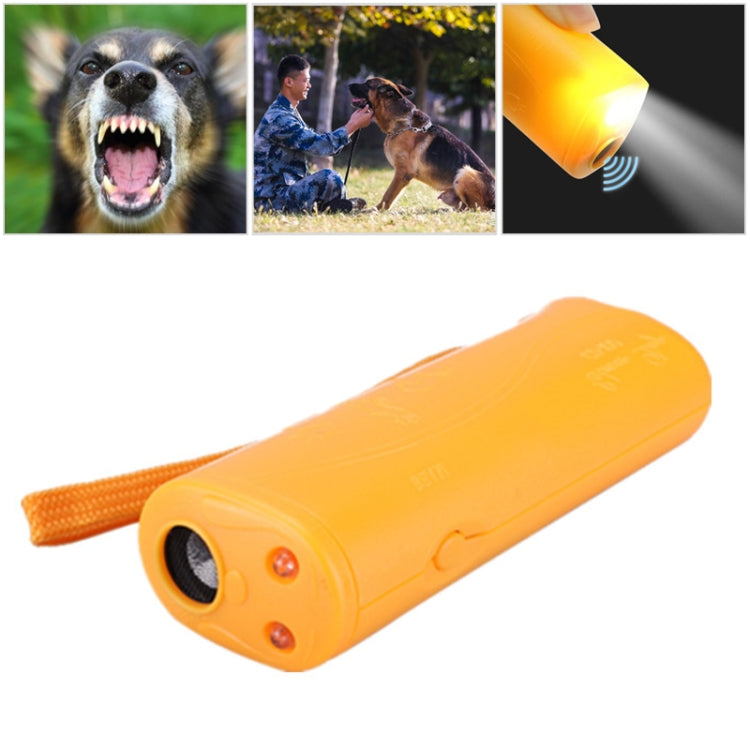 3 in 1 (Training dog, Banish dog, Lighting)(Yellow) by bashfashion