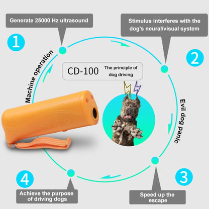 3 in 1 (Training dog, Banish dog, Lighting)(Yellow) by bashfashion