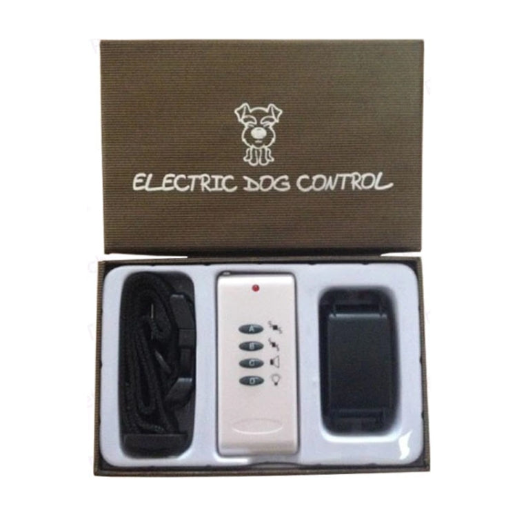 Electric Dog Remote Control Training(White) by bashfashion