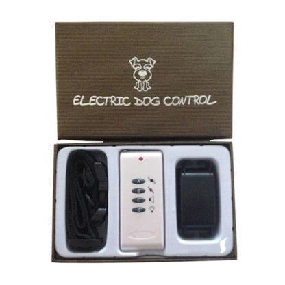 Electric Dog Remote Control Training(White) by bashfashion