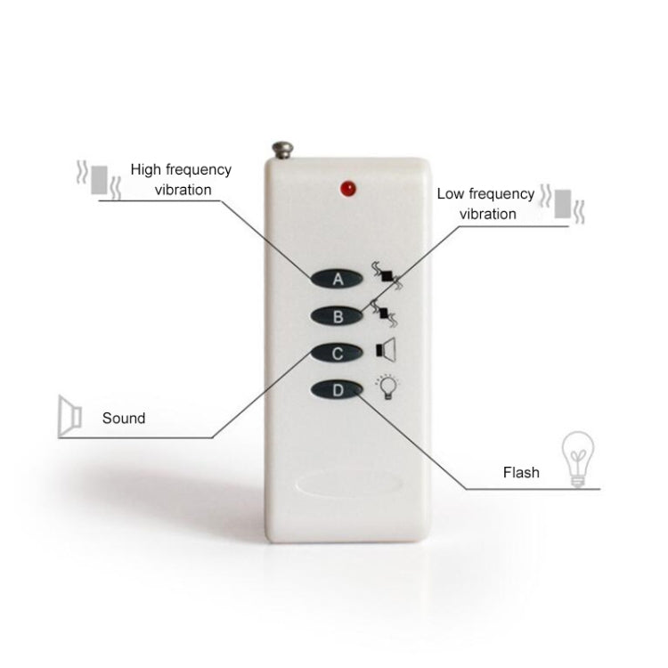 Electric Dog Remote Control Training(White) by bashfashion