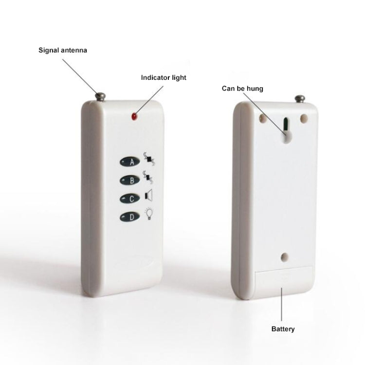 Electric Dog Remote Control Training(White) by bashfashion