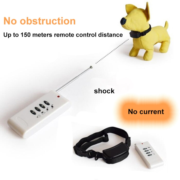 Electric Dog Remote Control Training(White) by bashfashion