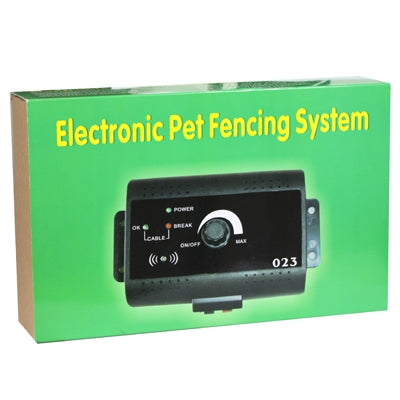 Electronic Pet Fencing System(Black) by bashfashion