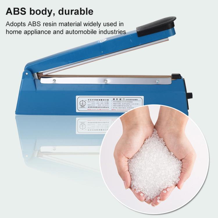 FS-300 300mm Heat Sealing Hand Impulse Poly Sealer Closer Machine (EU Plug) by bashfashion