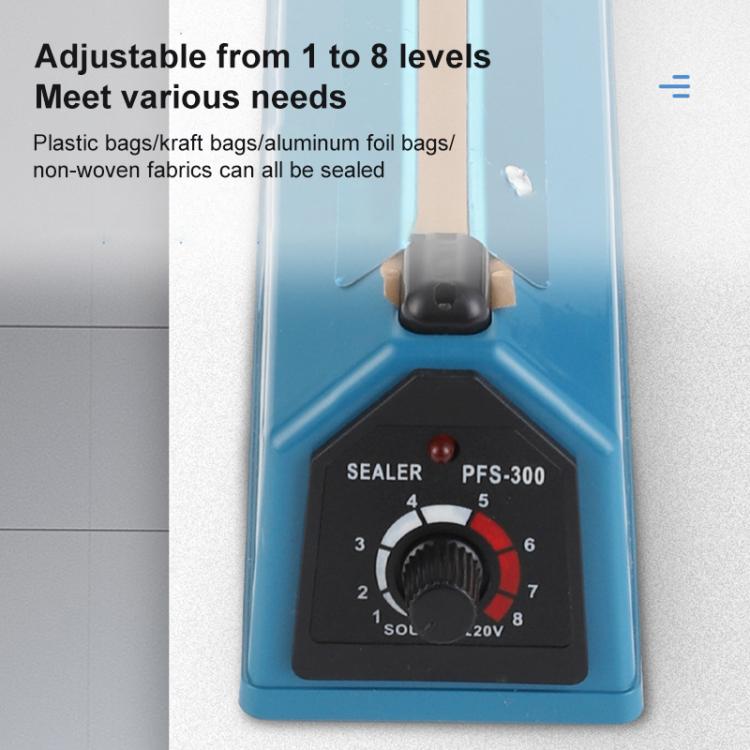 FS-300 300mm Heat Sealing Hand Impulse Poly Sealer Closer Machine (US Plug) by bashfashion