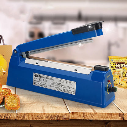 F-200 200mm Heat Sealing Hand Impulse Poly Sealer Closer Machine, Plastic Shell by bashfashion