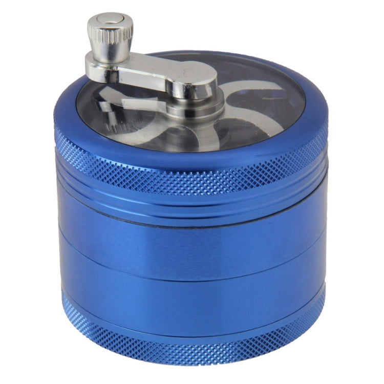 63mm Hand-cranking Cigarette Rolling Machine Herb & Tobacco Grinder, Random Color Delivery by bashfashion