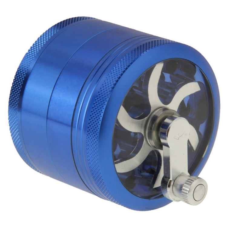 63mm Hand-cranking Cigarette Rolling Machine Herb & Tobacco Grinder, Random Color Delivery by bashfashion