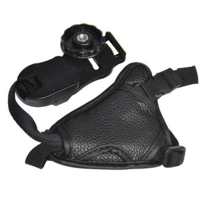 Leather Camera Grip(Black) by bashfashion
