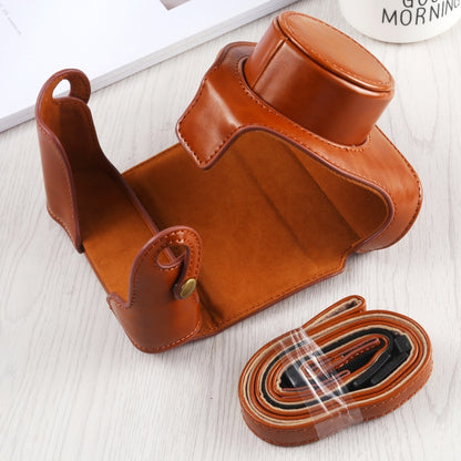 Full Body Camera PU Leather Case Bag with Strap for FUJIFILM X10 / X20(Brown) by bashfashion
