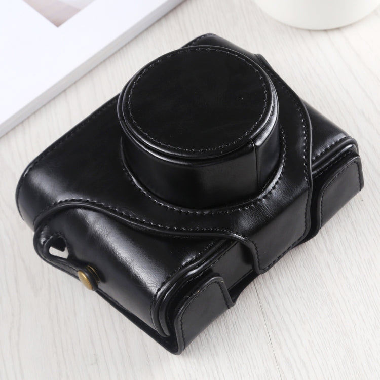 Full Body Camera PU Leather Case Bag with Strap for FUJIFILM X10 / X20(Black) by bashfashion