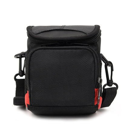 Universal Mini Digital Cloth Camera Bag with Strap, Size: 115 x 105 x 155mm(Black) by bashfashion