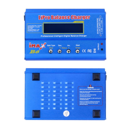 iMax B6 Digital LCD RC Lipo NiMh Battery Balance Charger(Blue) by bashfashion