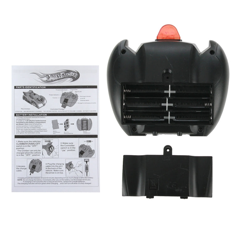 Superior Cool Infrared Control Toy Car Remote Control RC Wall Climber Car Climbing Stunt Car(Blue) by bashfashion