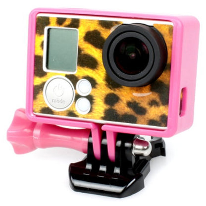 TMC High Quality Tripod Cradle Frame Mount Housing for GoPro HERO4 /3+ /3, HR191(Pink) by TMC
