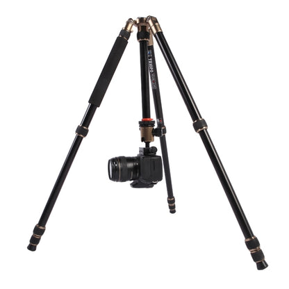 Triopo MT-2504C Adjustable Portable Aluminum Tripod with NB-1S Ball Head for Canon Nikon Sony DSLR Camera(Black) by TRIOPO