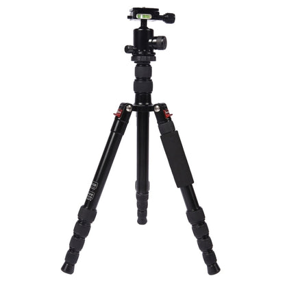 Triopo MT-2505C Adjustable Portable Aluminum Tripod with NB-1S Ball Head for Canon Nikon Sony DSLR Camera(Black) by TRIOPO