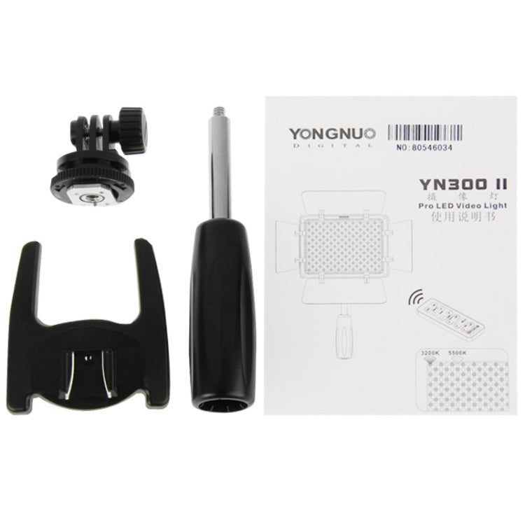 YONGNUO YN300 II LED Video Camera Light Color Temperature Adjustable Dimming by YONGNUO