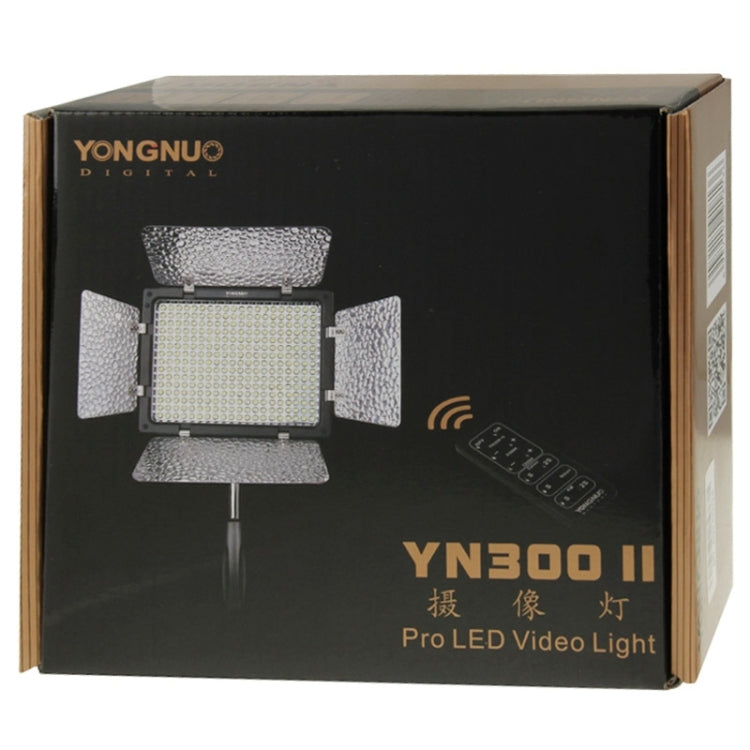 YONGNUO YN300 II LED Video Camera Light Color Temperature Adjustable Dimming by YONGNUO