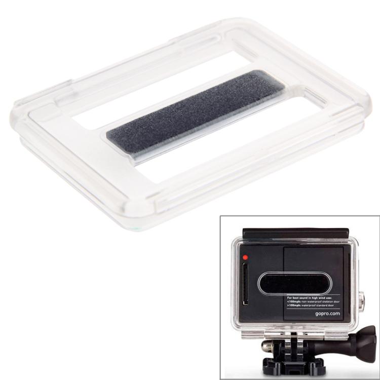 Apertured Backdoor Hard Housing Cover for GoPro Hero 4 / 3+ by bashfashion