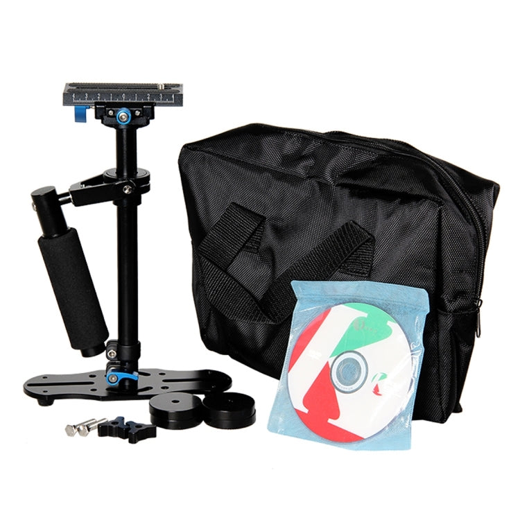 YELANGU S40L 40cm Aluminum Alloy Handheld Stabilizer for DSLR Camera DV(Black) by YELANGU