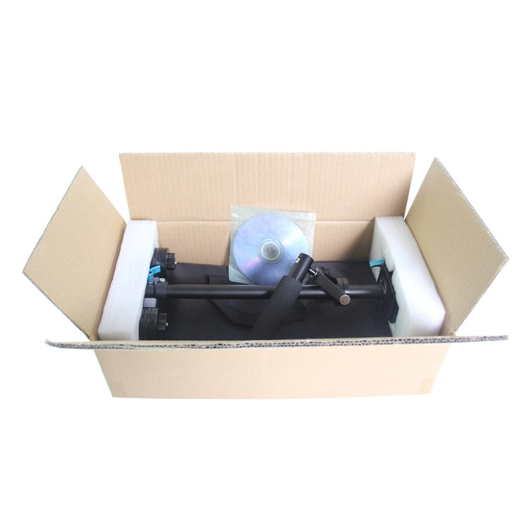 YELANGU S40L 40cm Aluminum Alloy Handheld Stabilizer for DSLR Camera DV(Black) by YELANGU