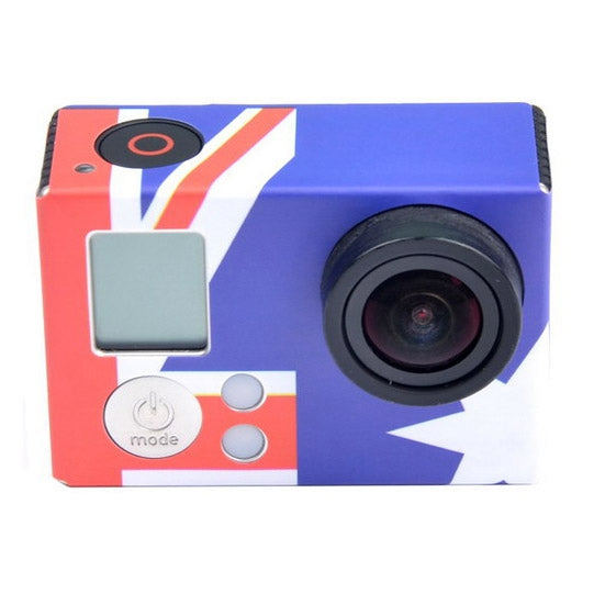 Retro AU Flag Pattern Case Sticker for GoPro HERO3+ /3 by bashfashion