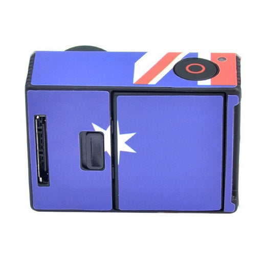 Retro AU Flag Pattern Case Sticker for GoPro HERO3+ /3 by bashfashion