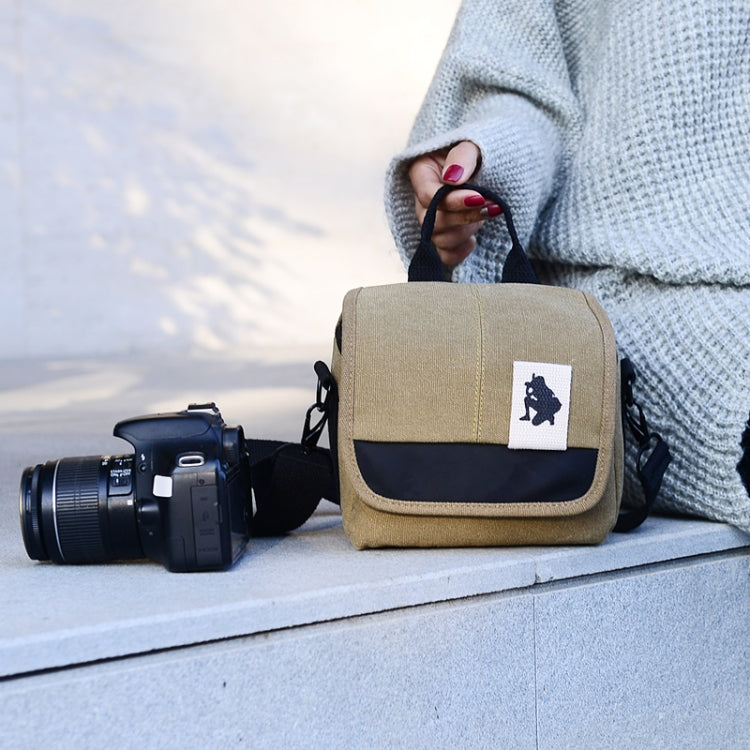 Universal Camera Bag, Inside Size: approx. 200mm x 115mm x 100mm(Blue) by bashfashion