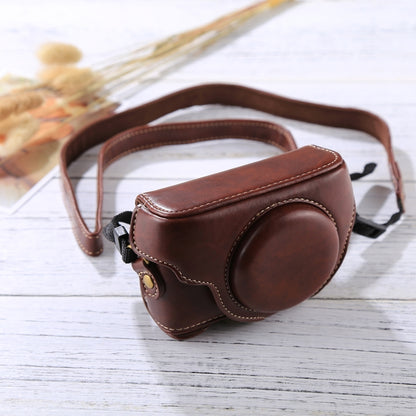 Retro Style PU Leather Camera Case Bag with Strap for Sony RX100 M3 / M4 / M5(Coffee) by bashfashion