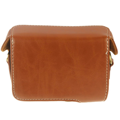 Retro Style PU Leather Camera Case Bag with Strap for Sony RX100 M3 / M4 / M5(Brown) by bashfashion