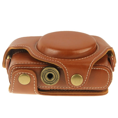 Retro Style PU Leather Camera Case Bag with Strap for Sony RX100 M3 / M4 / M5(Brown) by bashfashion