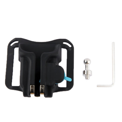 Camera Holster Waist Belt Buckle Button Fast Loading for All Camera(Black) by bashfashion