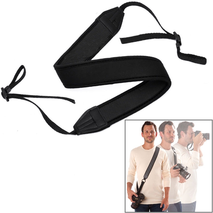 Sturdy SBR Digital Camera Strap(Black) by bashfashion