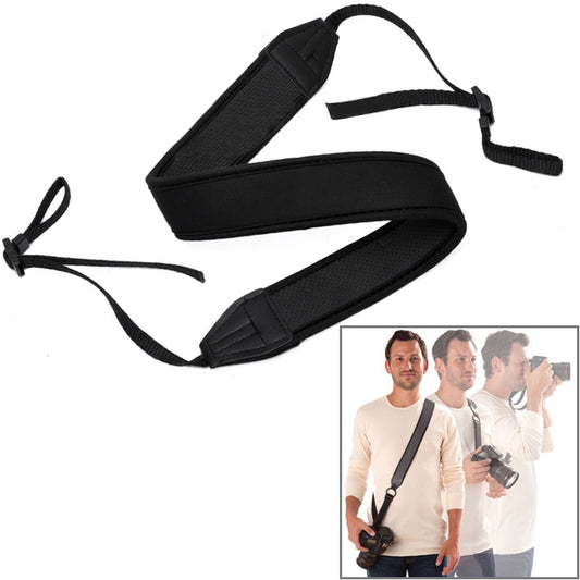 Sturdy SBR Digital Camera Strap(Black) by bashfashion