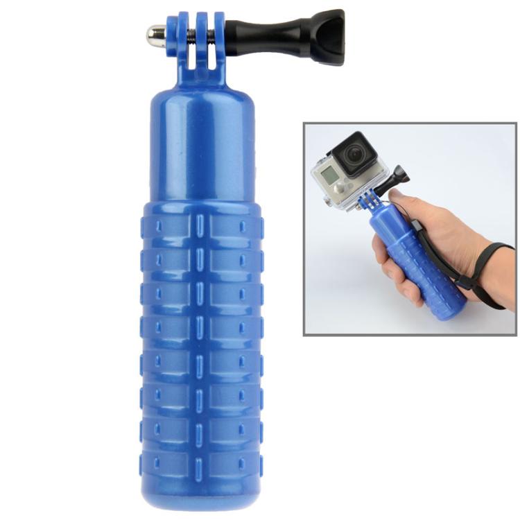 Bobber Floating Hand Grip Handheld Mount with Wrist Strap + Screw for GoPro, Insta360, DJI and Other Action Cameras(Blue) by bashfashion