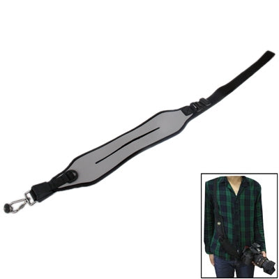 Anti-Slip Elastic Neoprene Quick Sling Strap for Camera (Gray) by bashfashion