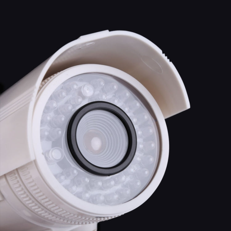 Realistic Looking Dummy Security CCTV Camera with Flashing Red LED by bashfashion
